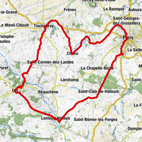 La Petite Haie - Église Saint-Matthieu - Chapelle Saint-Rémy - Flers