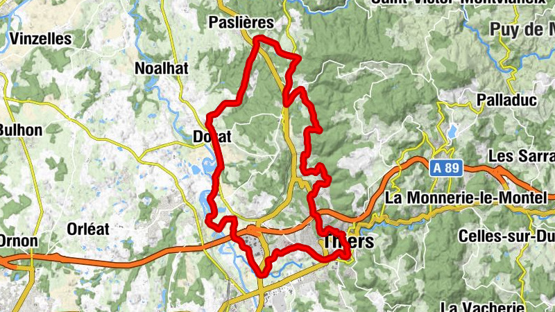 Les Jaiffours - Thiers - Église Saint-Genès