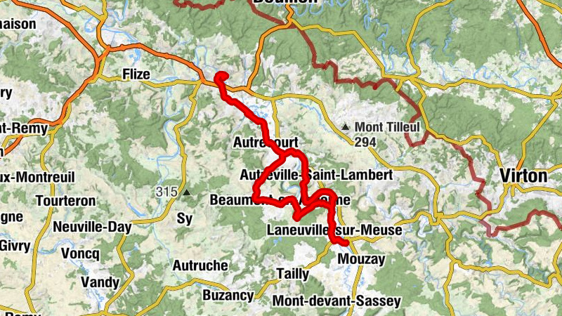 Stenay - Église Saint-Martin - Abbatiale Notre-Dame - Église Sainte-Geneviève