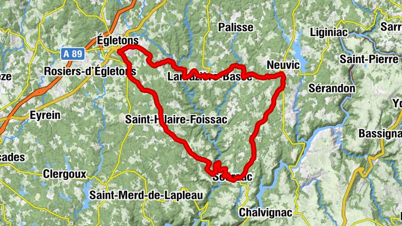 Soursac - Église Saint-Julien - Martin - Église Saint-Étienne