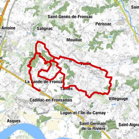 Vérac - Chapelle "Notre-Dame de la Mongie" - Église Saint-Martin - Salignac