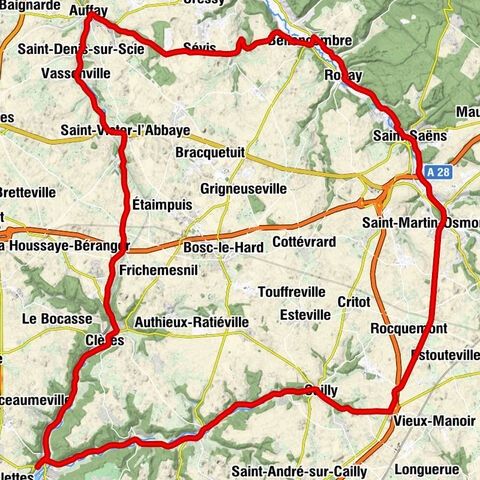 Montville - El Rancho Grande - Église Notre-Dame - Collégiale Notre-Dame
