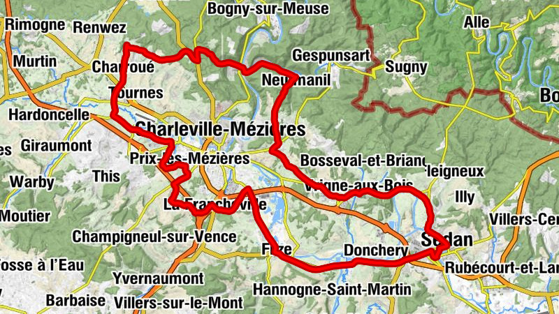 Église Sainte-Madeleine - Église Saint-Pierre - Église Saint-Denis - Église Saint-Nicolas