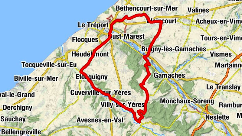 Woincourt - Église Saint-Wandrille - Église Saint-Martin - Église Notre-Dame