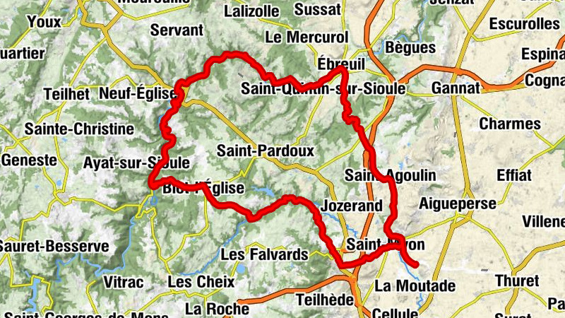 Saint-Myon - Église Saint-Médulphe - Église Saint-Priest - Artonne