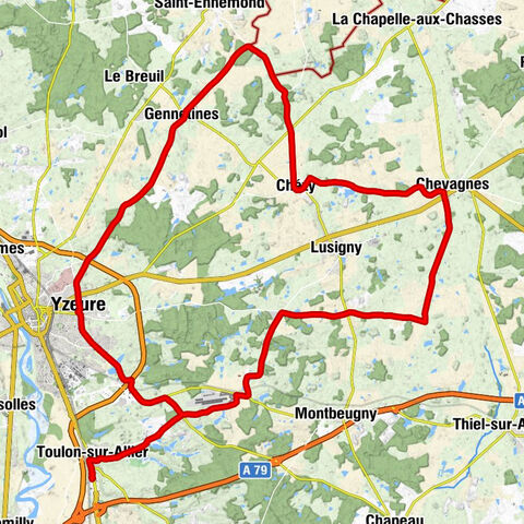 Au Top Du Roulier - Toulon-sur-Allier - Yzeure - Église Saint-Marcel