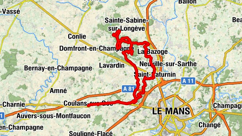 Coulans-sur-Gée - Le Relais - Église Saint-Gervais et Saint-Protais - Église Saint-Mamert