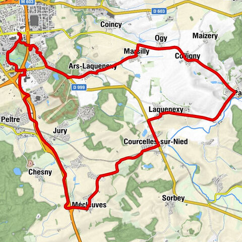 Metz - Église Saint-Lambert - Église de la Nativité-de-la-Bienheureuse-Vierge-Marie - Grigy - Technopôle