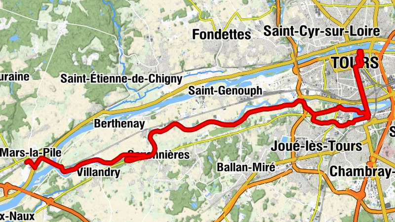 Cinq-Mars-la-Pile - Le Bourg - Église paroissiale Saint-Gervais-Saint-Protais - Tours