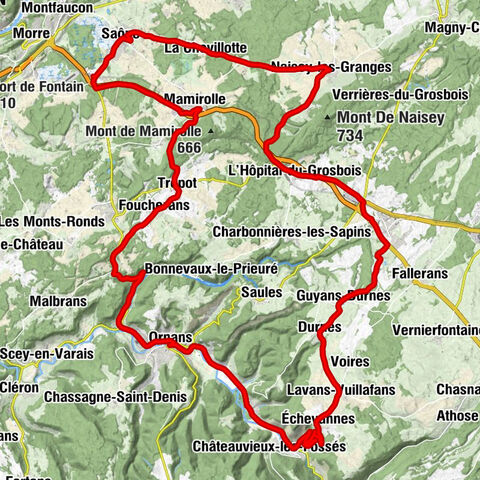 Saône - Église Saint-Pierre - Église Saint-Laurent - Église de l'Assomption