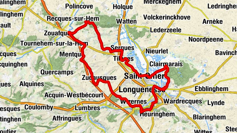 Nordausques - Église Sainte-Colombe - Église Saint-Bernard - Église Saint-Martin