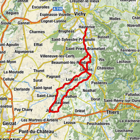 Hauterive - Église Saint-Étienne - Église Notre-Dame - Église Saint-Hilaire