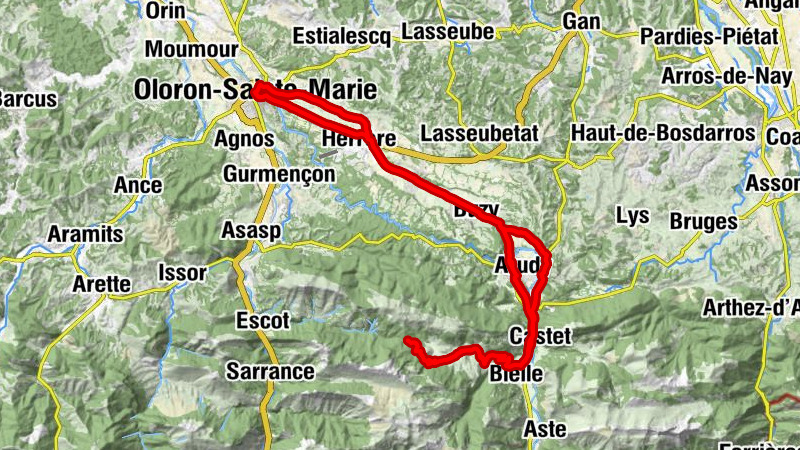 Oloron-Sainte-Marie - Église Notre-Dame - Chapelle Notre-Dame de Houndas - Église Saint-Pierre