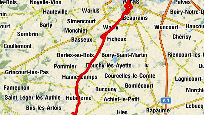 Hébuterne - Église Saint-Vaast - Église Notre-Dame des Ardents