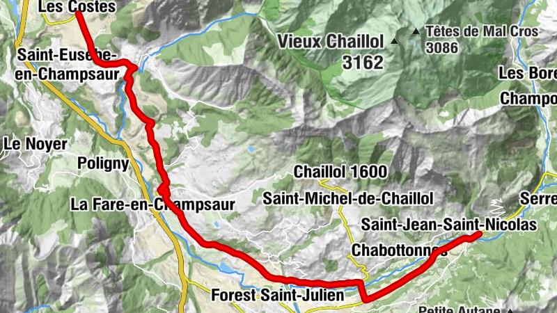 Les Costes - Les Lantelmes - Saint-Bonnet-en-Champsaur - Prés Mengiers