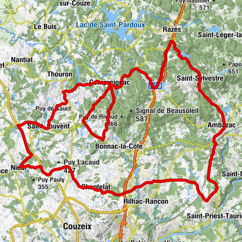 La Petite Châtre - Église Saint-Christophe - Église Saint-Martin-Sainte-Radegonde - Église Saint-Gaudens