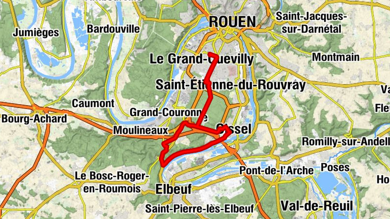 Saint-Étienne-du-Rouvray - Le Pavillon du Bonheur - Chantegrill - Église Saint-Antoine-de-Padoue