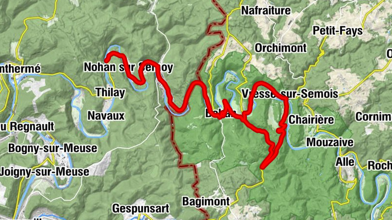 Naux - Le Rond Bucheron - Église Saint-Léger - Église Sainte-Agathe