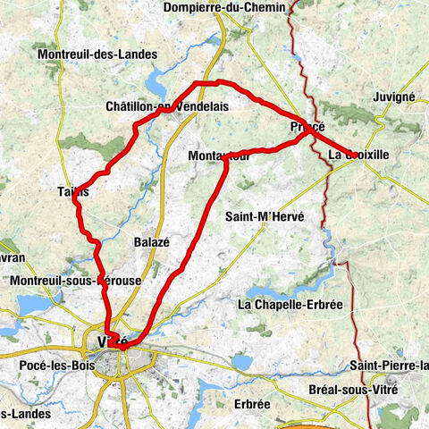 La Croixille - Église Saint-Martin-de-Tours - Église Saint-Georges - Église Notre-Dame