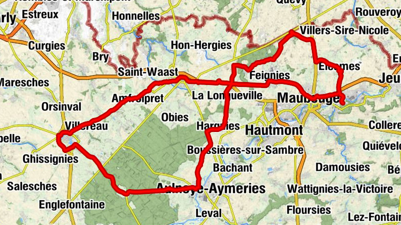 Élesmes - Église Sainte-Aldegonde - Église Saint-Martin - Pont-Allant