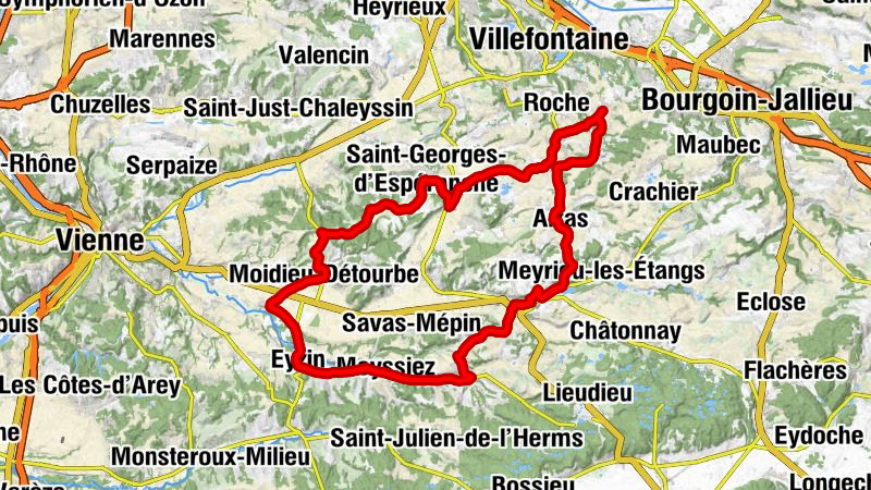 Four - Le Révellin - Le Mollard - Le bois de roche