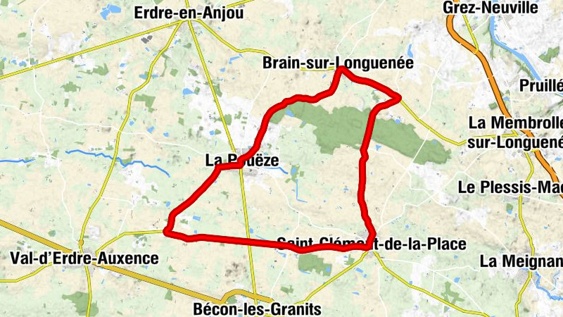 Carrefour aux Cochons - Saint-Clément-de-la-Place - Église Saint-Victor - Chapelle Sainte-Anne