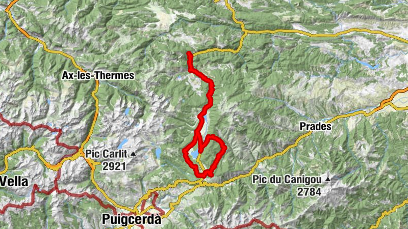 Fontanès-de-Sault - Chapelle de Bains - Église Sainte-Nativité-Notre-Dame - Refuge du Col de la Llose