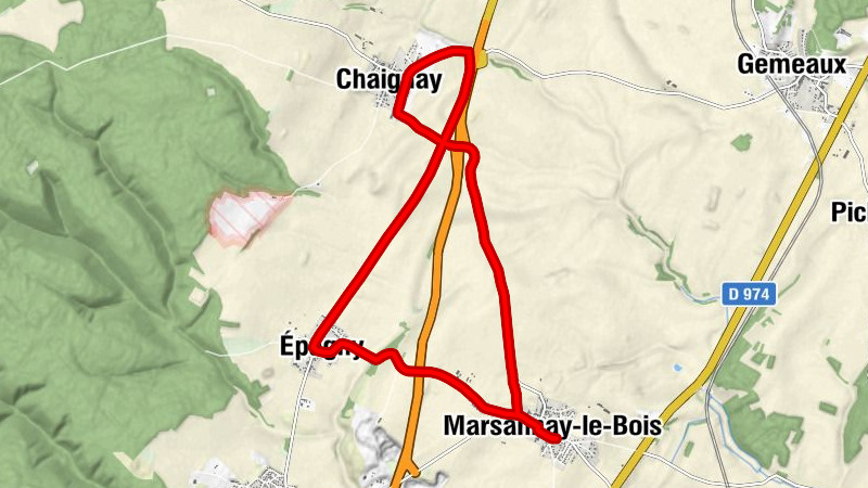 Marsannay-le-Bois - Église de la Nativité - Épagny - Chaignay