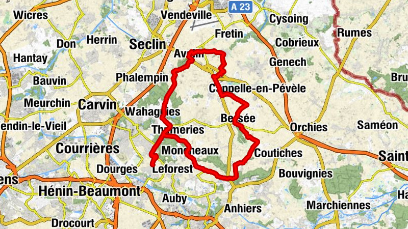 Ostricourt - Église Saint-Vaast - Église Saint-Étienne - Église Saint-Quentin