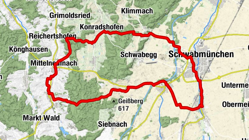 Gasthof zum Adler - Filialkirche Sankt Ulrich - St Wendelin - Wiesengottele