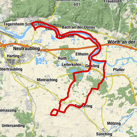 Mintraching - Mariä Geburt - St. Martin - St. Johannes Babtist