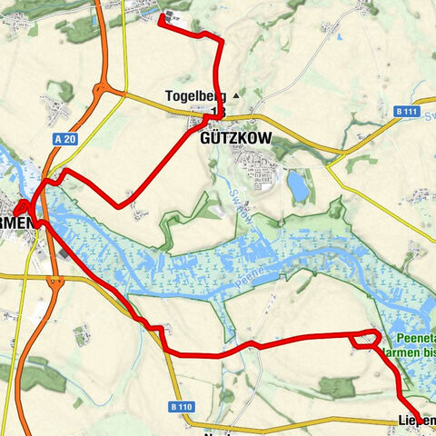 Vargatz - Gützkow - Jarmen - St. Marien-Kirche