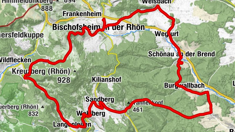 Bischofsheim in der Rhön - Maria Himmelfahrt - Marien-Grotte - Christuskirche