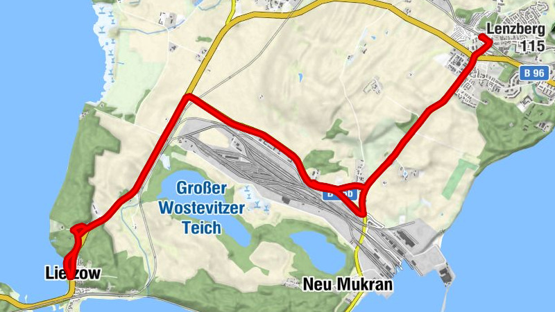 Lancken - Dubnitz - Wostevitz - Borchtitz