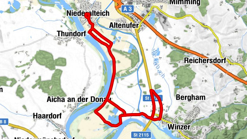 Niederalteich - Frohnleichnam - Kapelle am Guntherweg - Winzer