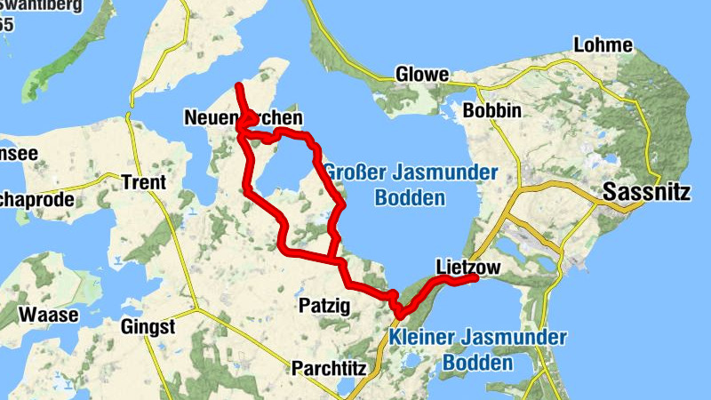 Lietzow (Rügen) - Holzkapelle Ralswiek - Zum Michels - St. Maria Magdalena