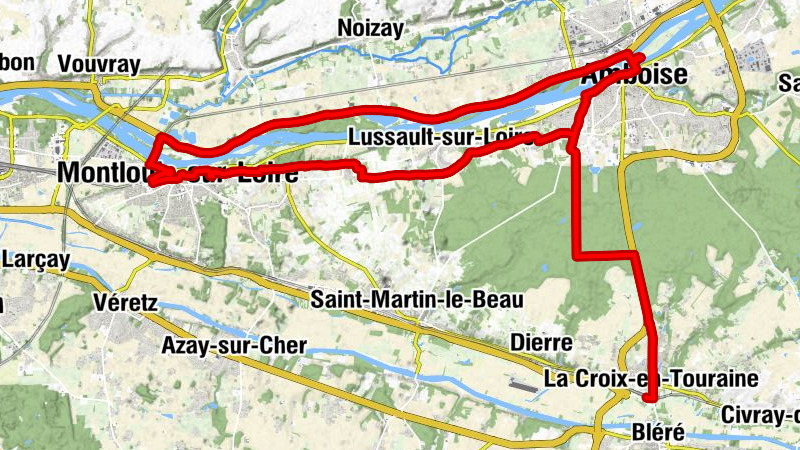 Bléré - La Croix - Amboise - Montlouis-sur-Loire - Église Saint-Laurent