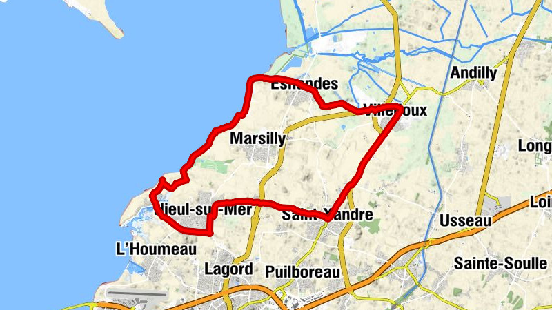 Lauzières - Aux Plaisirs du Moulin - Église Saint-Candide - Nieul-sur-Mer