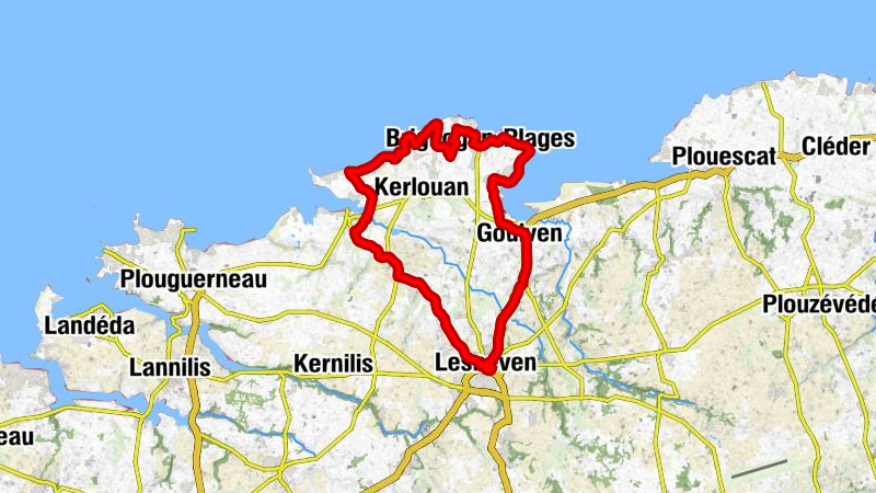 Boutrouilles - Église Sainte-Bernadette - Église Saint-Pierre - Église Saint-Goulven