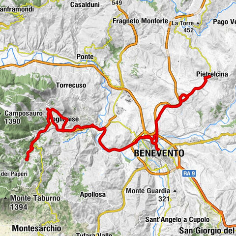 La Riola - Tocco Caudio - Chiano - Benevento