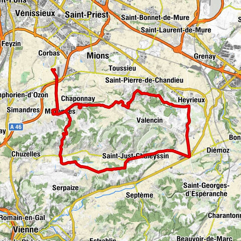 Vénissieux - Marennes - Église Saint-Julien - Église Saint-Maurice