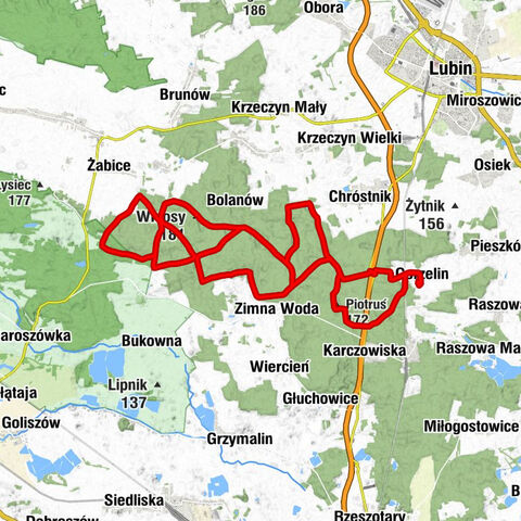 Plac zabaw w Gorzelinie - Glinki - Piotruś - Wrzosy