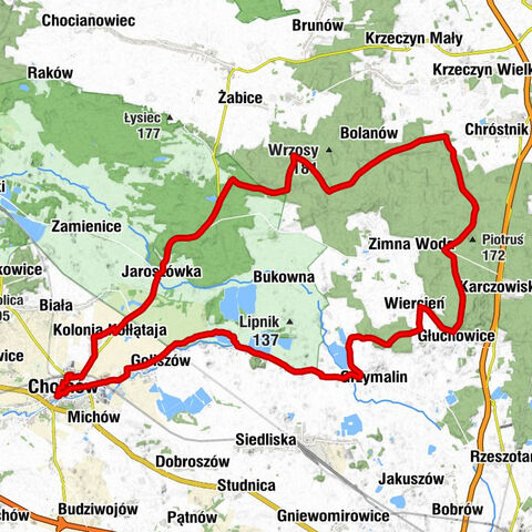 Chojnów - Kościół pw. Świętych Apostołów Piotra i Pawła - Goliszów