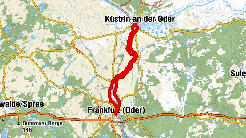 Frankfurt (Oder) - Heilig-Kreuz-Kirche - Słubice