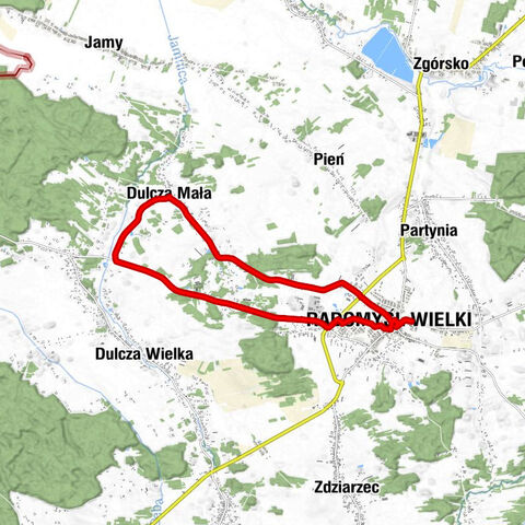Radomyśl Wielki - Kościół Przemienienia Pańskiego w Radomyślu Wielkim - Wał