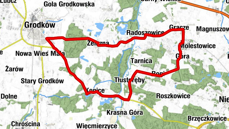 Góra - Kościół parafialny pw. Narodzenia Najświętszej Maryi Panny - Kościół parafialny pw. św. Jadwigi - Gracze