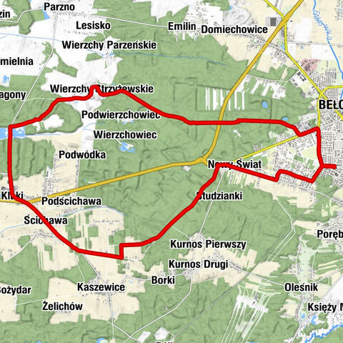 Bełchatów - Folus - Kościół Najświętszej Maryi Panny Królowej Polski