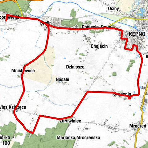 Kościół pw. Matki Boskiej Częstochowskiej - Kościół pw. św. Anny - Kościół pw. Niepokalanego Poczęcia Najświętszej Maryi Panny - Tabor Wielki