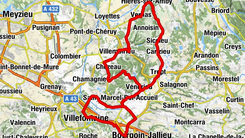 La Verpillière - Église Saint-Jean-Baptiste - Église Saint-Pierre - Église Saint-Symphorien