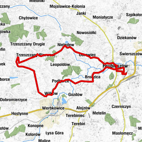 Podgórze - Szamanko Hrubieszów - Cerkiew Zaśnięcia Najświętszej Maryi Panny - Zbór Kościoła Ewangelicznych Chrześcijan w Hrubieszowie